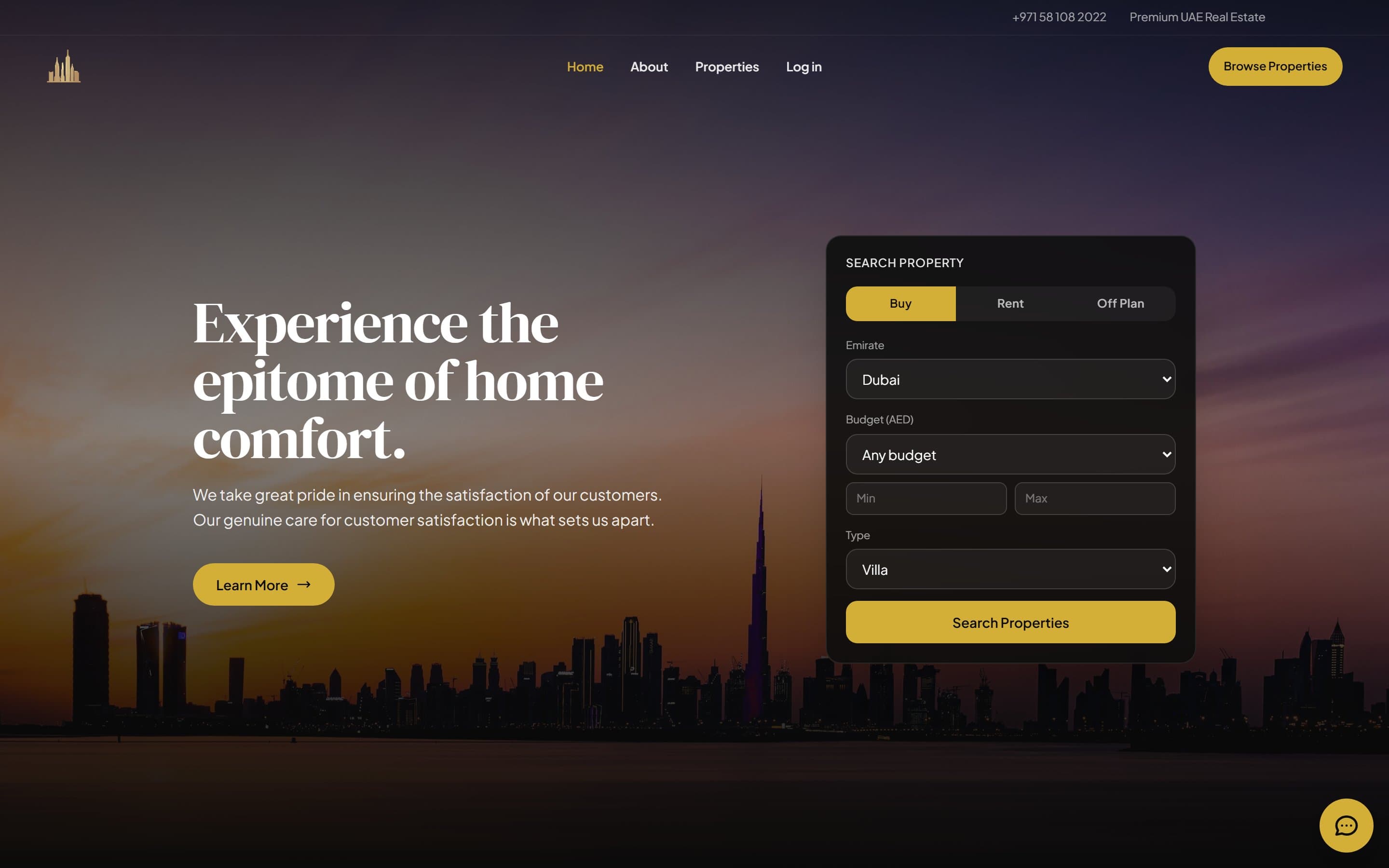 Continental Premium Properties — homepage