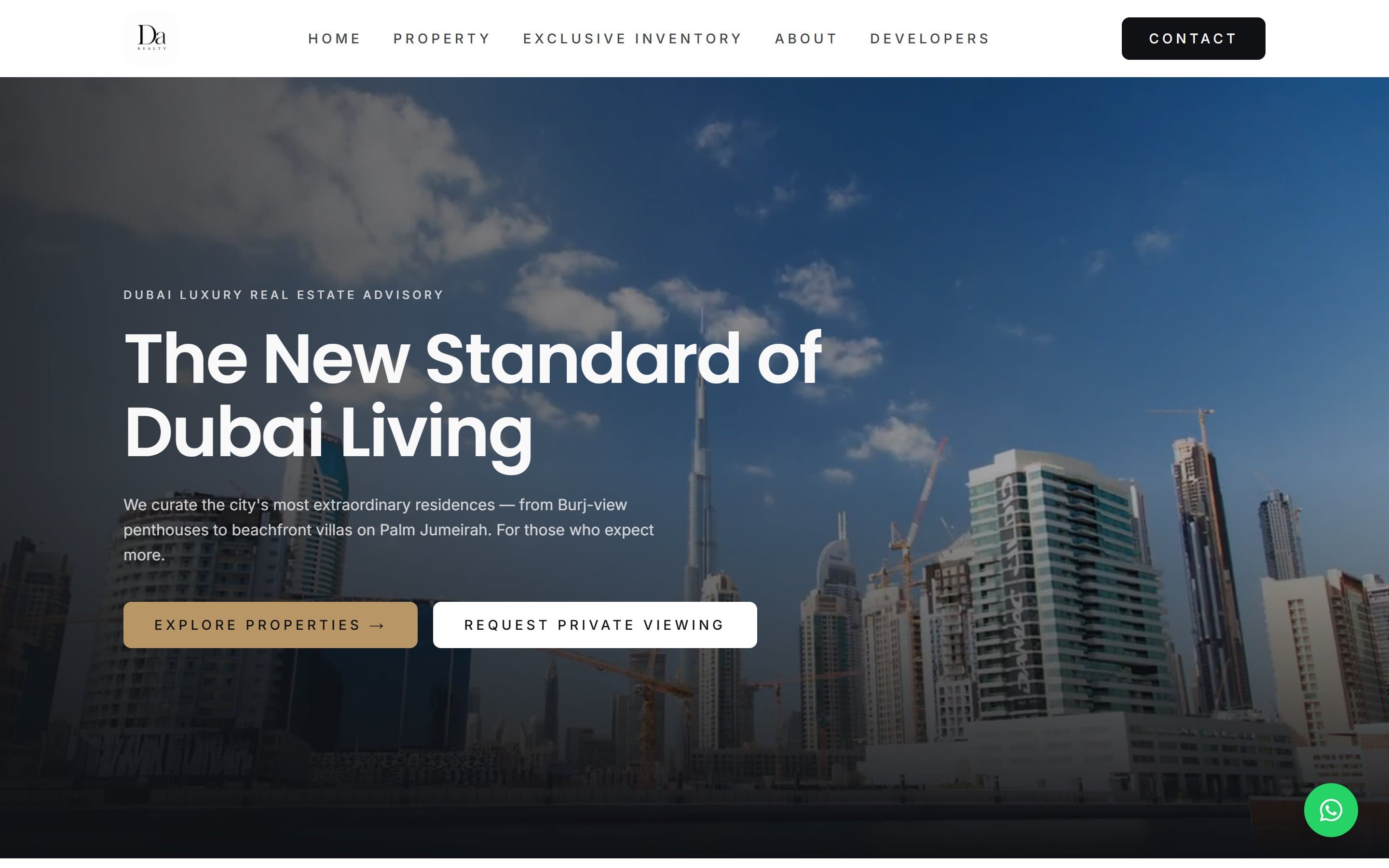 Da Realty — homepage