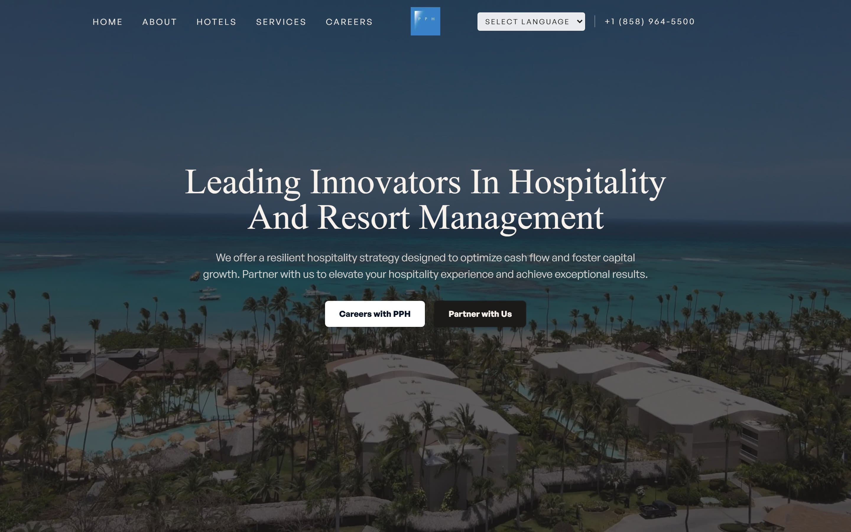 Pacific Pearl Hotels — homepage